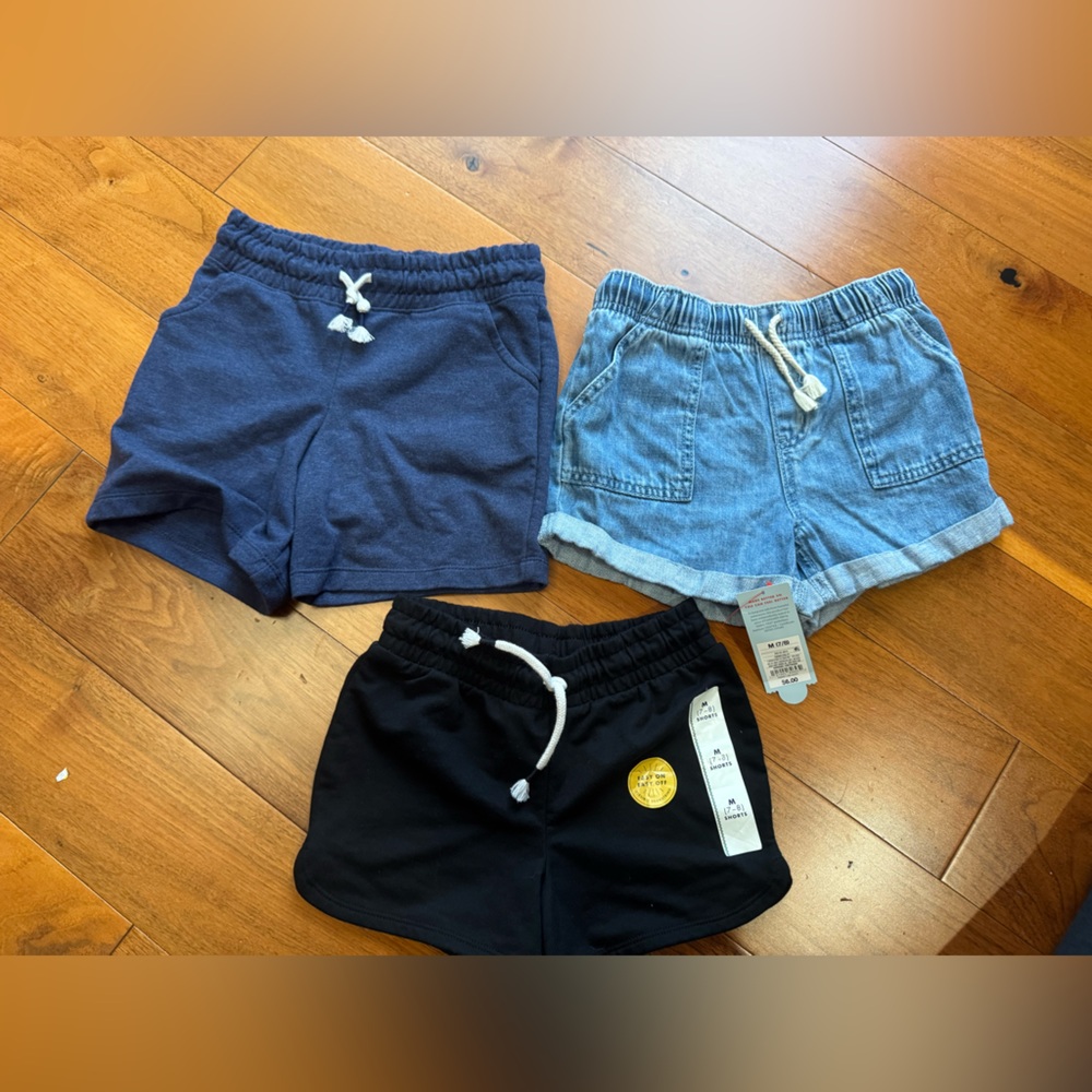 Cat & Jack Dark Short Set- size 7/8